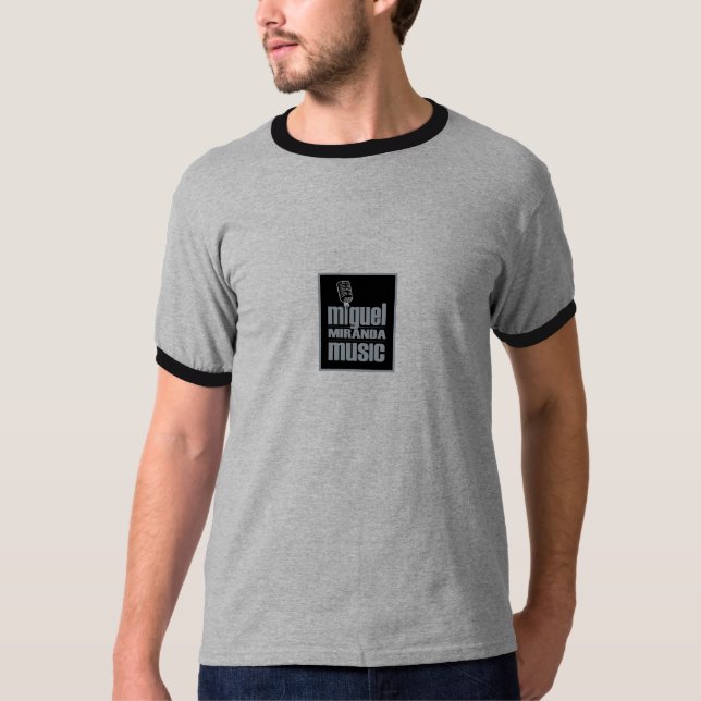 Camiseta del logotipo del micrófono (Anverso)