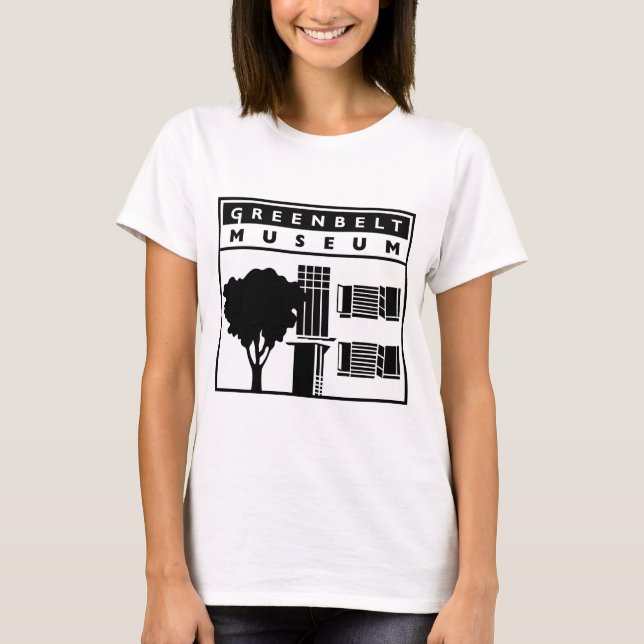 Camiseta del logotipo del museo del Greenbelt (Anverso)