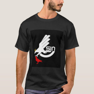 Camiseta del logotipo del pecado