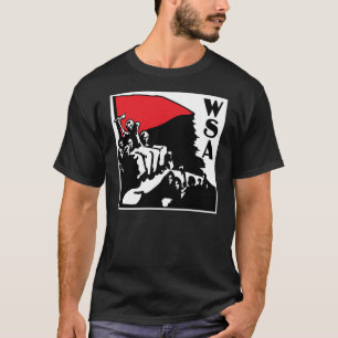 camiseta del logotipo del wsa