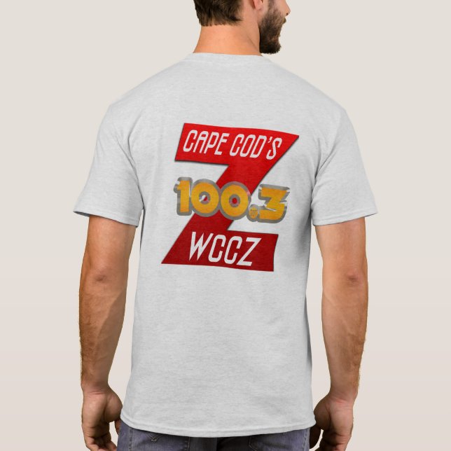 Camiseta del logotipo Z100.3 - extranjero del (Reverso)