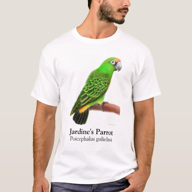 Camiseta del loro de Jardine (Anverso)