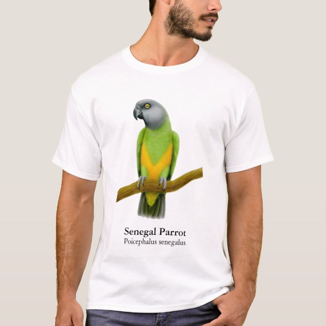 Camiseta del loro de Senegal (Anverso)