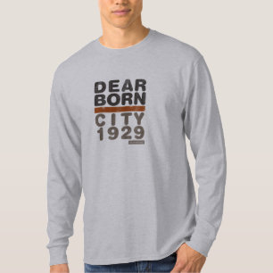 Camiseta del LS de los hombres del desgaste de la