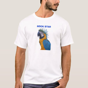 Camiseta del MACAW de la ESTRELLA DEL ROCK