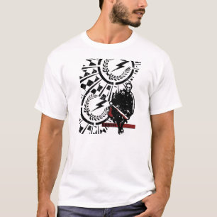 Camiseta del machete del cártel