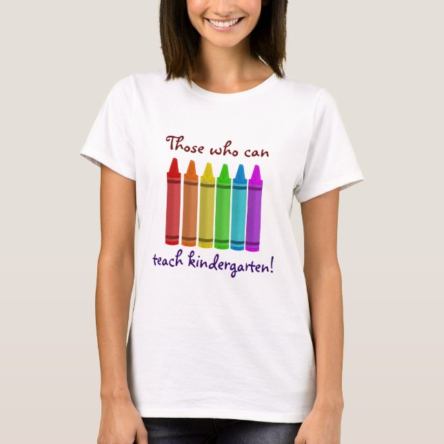 Camiseta del maestro de jardín de infancia (Anverso)