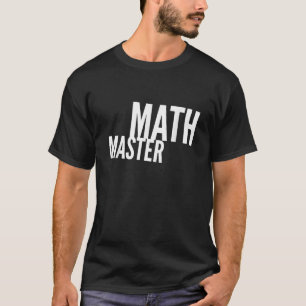 Camiseta del maestro de matemáticas divertida