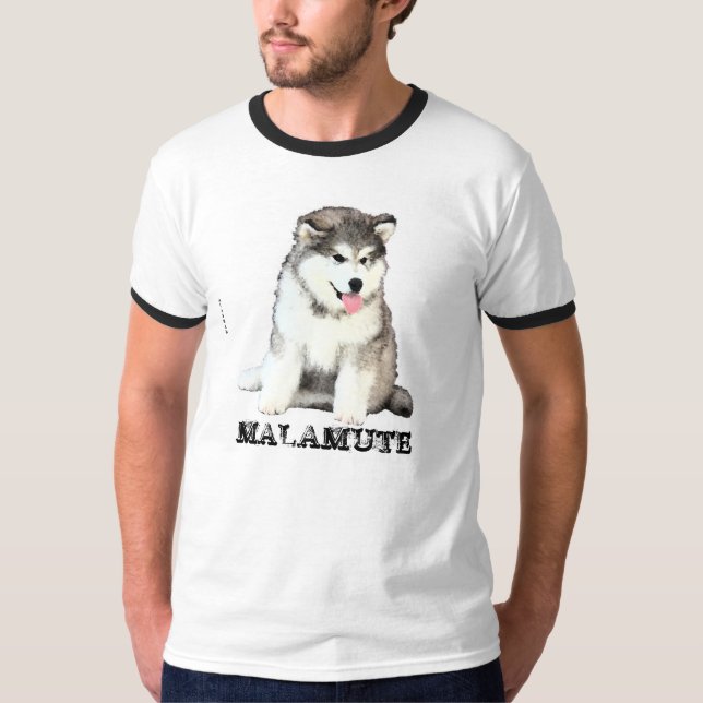 Camiseta del Malamute de Alaska (Anverso)