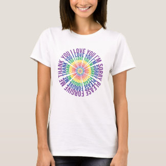 Camiseta del mantra de Ho'oponopono