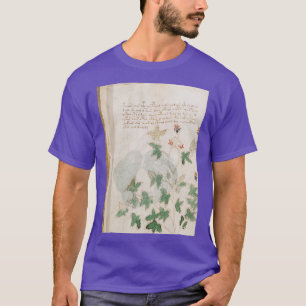 Camiseta Del manuscrito de Voynich