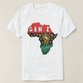 Camiseta del mapa de África revolucionaria panafri