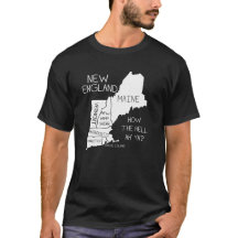 Camiseta del mapa de la geografía de la diversión