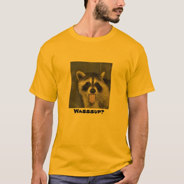 Camiseta del mapache - #1037 (Anverso)