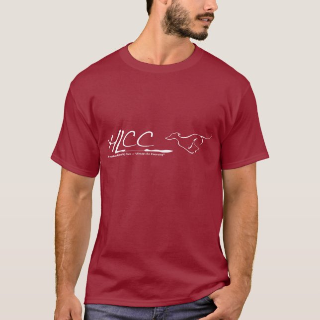 Camiseta del marrón del logotipo de HLCC (Anverso)