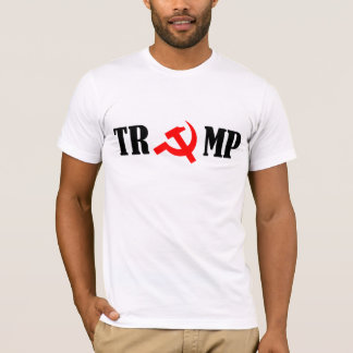 Camiseta del martillo y de la hoz del triunfo