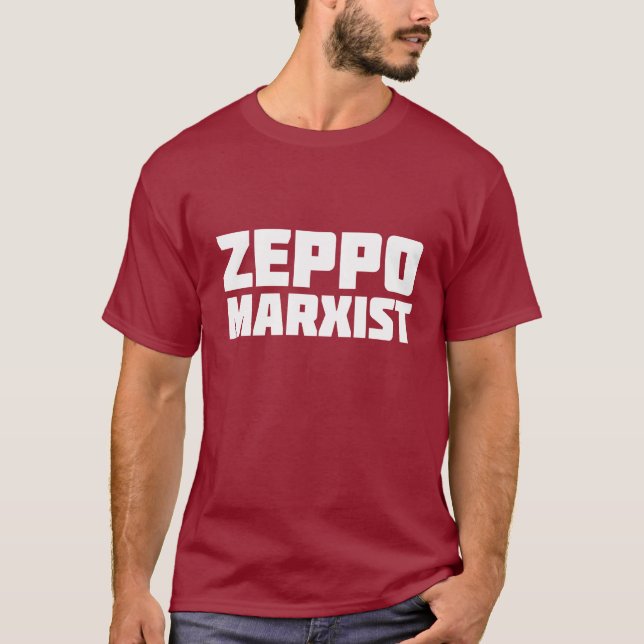 Camiseta del MARXISTA de ZEPPO (Anverso)