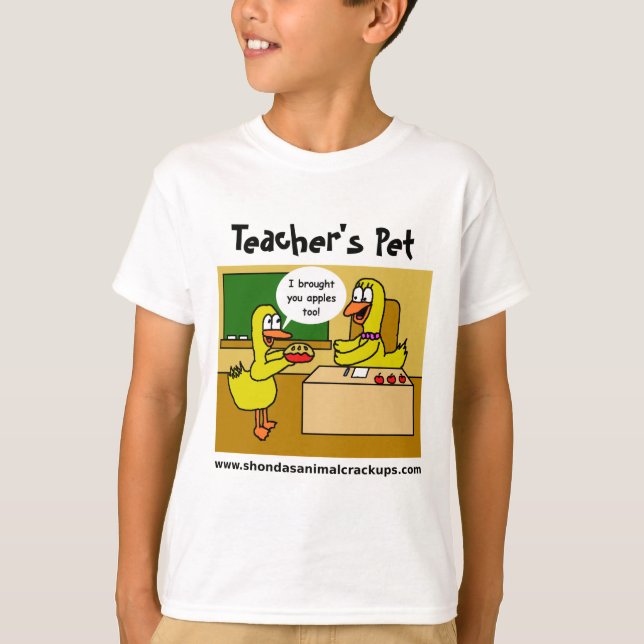 Camiseta del mascota del profesor animal de (Anverso)