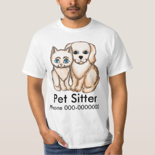 Camiseta del mascota Sitter
