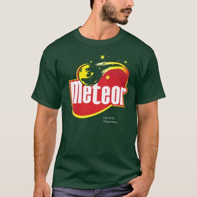 camiseta del mashup del limpiador del cometa (Anverso)