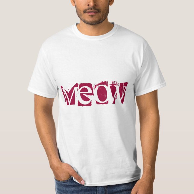 Camiseta del maullido (Anverso)