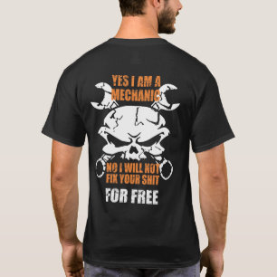 Camiseta del mecánico