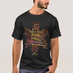 Camiseta del Médica de la enfermera de la Neuro c