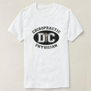 Camiseta del médico quiropráctico