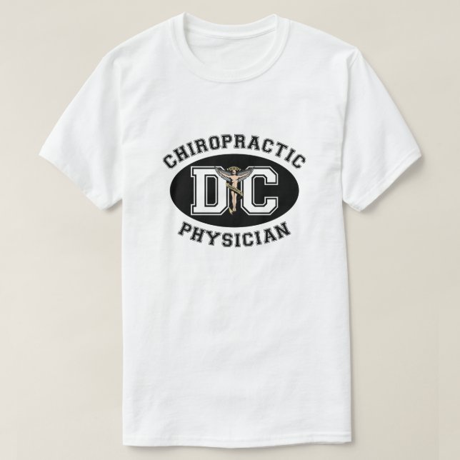 Camiseta del médico quiropráctico (Diseño del anverso)