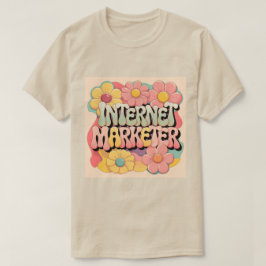 Camiseta del medidor de Internet con energía de fl