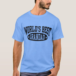 Camiseta del mejor abuelo del mundo