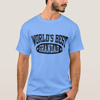 Camiseta del mejor abuelo del mundo