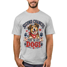 Camiseta del Mejor Amante de Perros Rescatados Seg