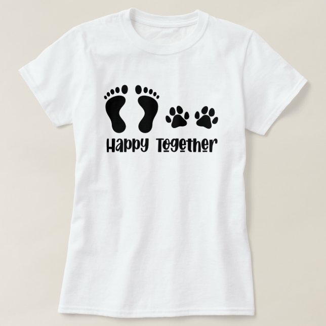 Camiseta del mejor amigo perro (Diseño del anverso)