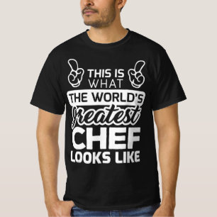 camiseta del mejor chef del mundo