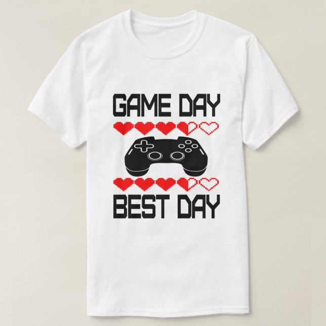 Camiseta del mejor día del juego (Diseño del anverso)