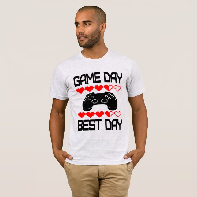 Camiseta del mejor día del juego (Anverso completo)