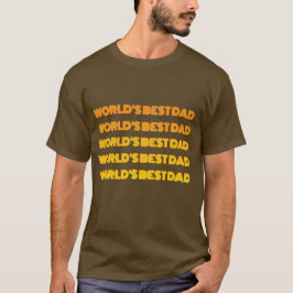 Camiseta del Mejor Papá del Mundo