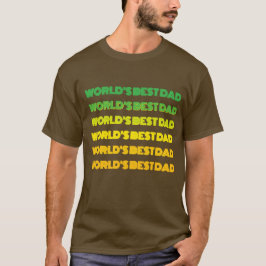 Camiseta del Mejor Papá del Mundo