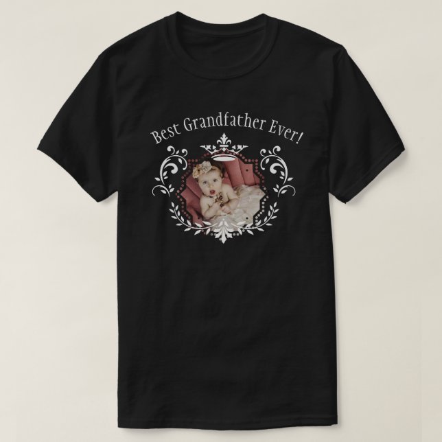 Camiseta del mejor Personalizado de fotografía de  (Diseño del anverso)