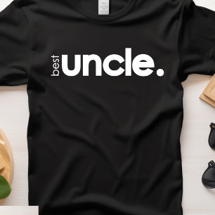 Camiseta del mejor tío básico de los hombres minim