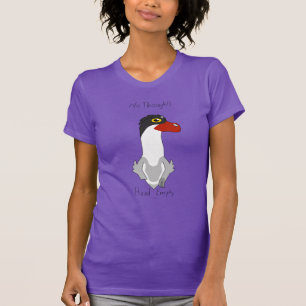 Camiseta del meme de Angus Púrpura