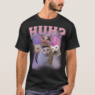 Camiseta del meme del gato Huh
