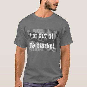 Camiseta del mercado de acción (hacia fuera)