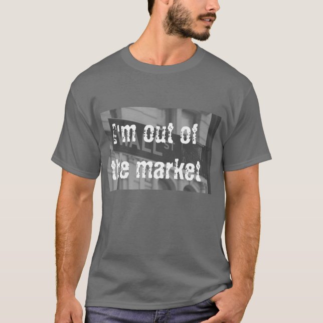 Camiseta del mercado de acción (hacia fuera)