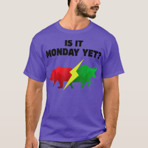 Camiseta del mercado de valores de aletas o de oso