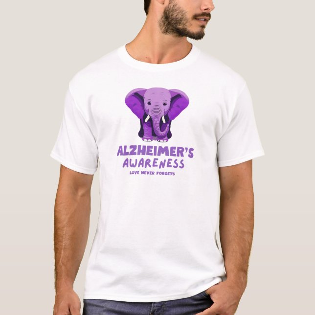 Camiseta del Mes de Concienciación sobre el Alzhei (Anverso)