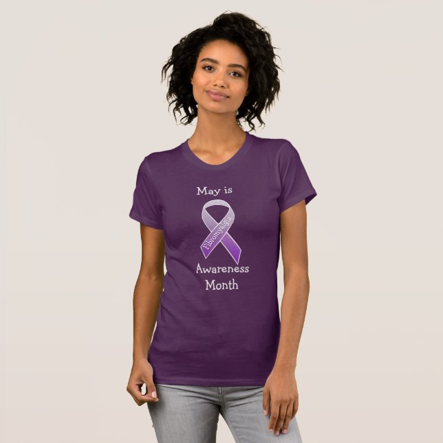Camiseta del Mes de Concientización sobre la Fibro (Anverso completo)