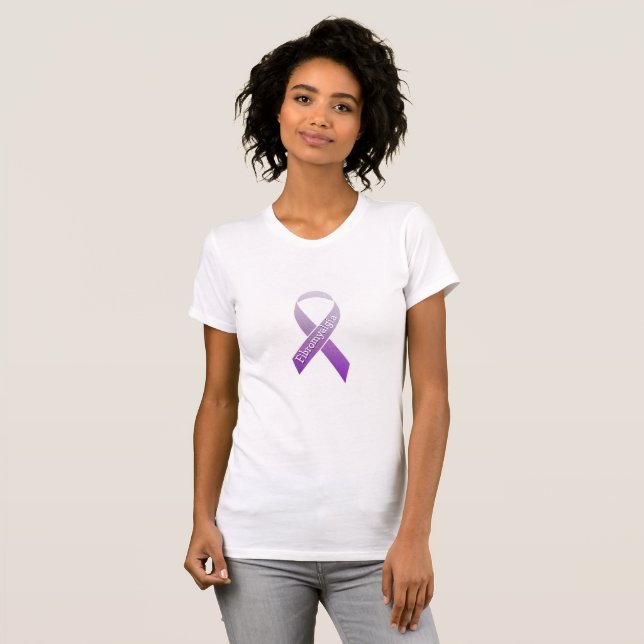Camiseta del Mes de Concientización sobre la Fibro (Anverso completo)