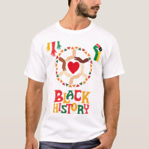 camiseta del mes de historia negra